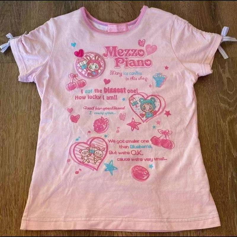 Vintage Kawaii Cute Short Slee - T-Shirts recension och pris