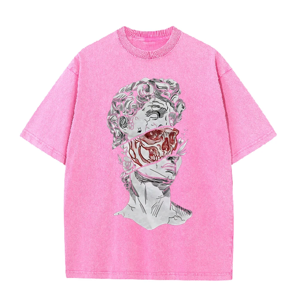 2026 Vintage Broken David Stat - Acid Wash Vintage Graphic T Shirt recension och pris