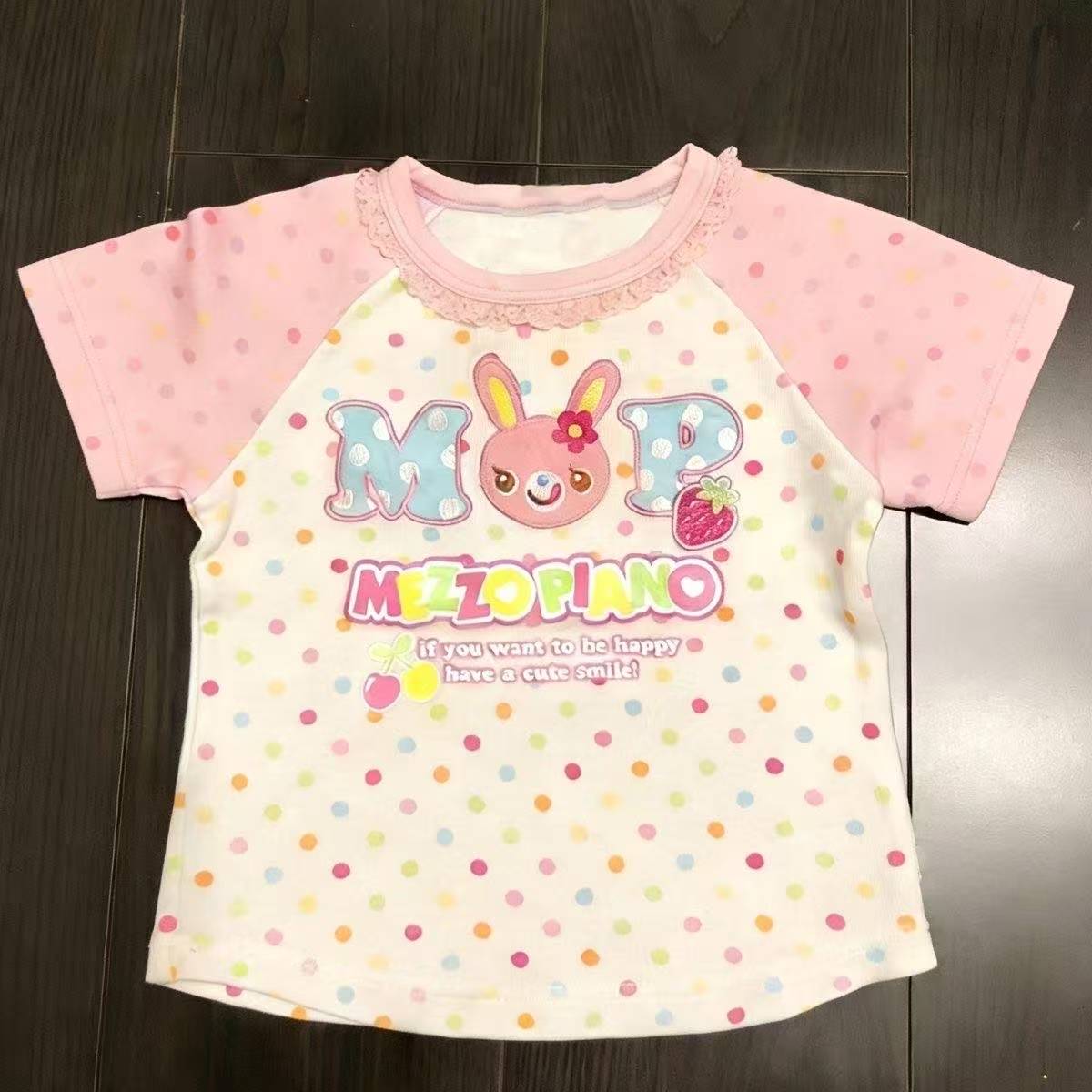 Y2K Cute Printed T Shirt Crop  - T-Shirts recension och pris