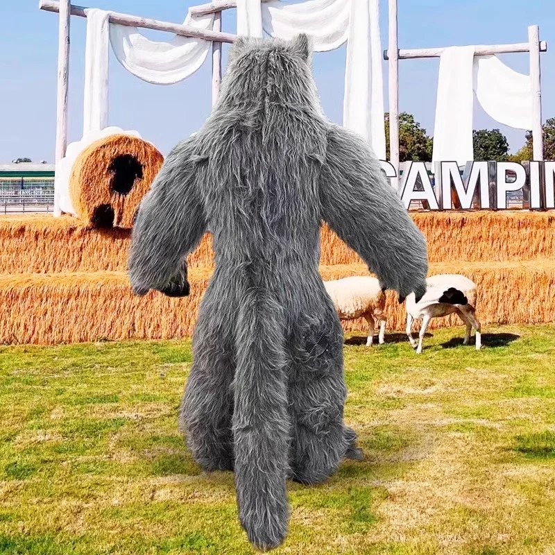 Giant Inflatable Grey Wolf Mas - Suits recension och pris