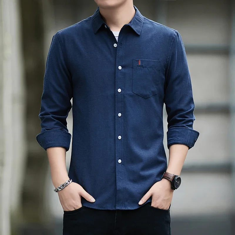 Sports Long Sleeved Jacket Men - Mens Linen Shirt Long Sleeve recension och pris