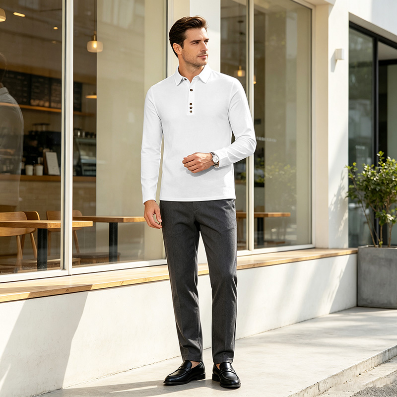 Men Cotton Linen Long Sleeve S - Mens Linen Shirt Long Sleeve recension och pris
