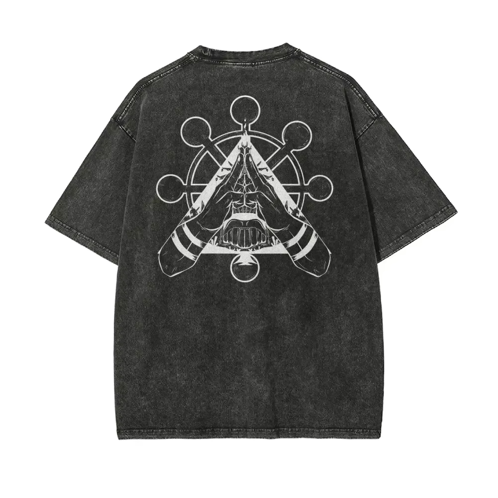 Jujutsu Kaisen Sukuna T Shirt  - Acid Wash Vintage Graphic T Shirt recension och pris