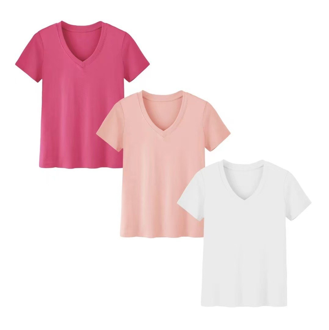 Women's Casual High Neck Short - T-Shirts recension och pris
